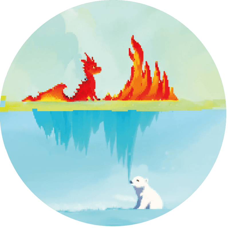 Ice and Fire